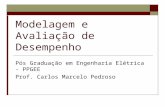 Modelagem e Avaliação de Desempenho Pós Graduação em Engenharia Elétrica - PPGEE Prof. Carlos Marcelo Pedroso.