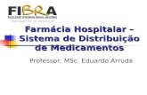 Farmácia Hospitalar – Sistema de Distribuição de Medicamentos Professor: MSc. Eduardo Arruda.
