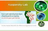 Kaspersky Lab Um dos maiores fabricantes de software de segurança do mundo.