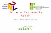 UML e a Ferramenta Astah Profa. Reane Franco Goulart.