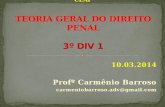 10.03.2014 Profº Carmênio Barroso carmeniobarroso.adv@gmail.com.