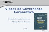 Gregorio Mancebo Rodriguez Mônica Mansur Brandão |2010| Visões da Governança Corporativa Capa da Obra.