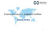 Como acessar o suporte online 1. Objetivo: Como acessar o Suporte On-line da JN Moura Informática. O Suporte On-line é um chat onde os alunos do curso.