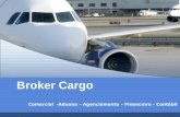 Broker Cargo Comercial -Aduana – Agenciamento – Financeiro - Contábil.
