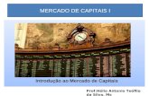 MERCADO DE CAPITAIS I Prof.Hélio Antonio Teófilo da Silva. Ms 1 Introdução ao Mercado de Capitais.