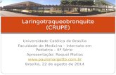 Universidade Católica de Brasília Faculdade de Medicina – Internato em Pediatria – 6ª Série Apresentação: Raquel Matias  Brasília,