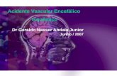 Dr Geraldo Nasser Abdala Junior Junho / 2007 Acidente Vascular Encefálico Isquêmico.