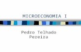 MICROECONOMIA I Pedro Telhado Pereira. Função de produção Existe só um output. É a fronteira superior do CPP. Os factores aparecem agora com valores positivos.