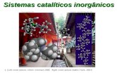 1. (Left: cover picture, Chem. Commun.2006. Right: cover picture Dalton Trans. 2007) Sistemas catalíticos inorgânicos.