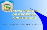 TRANSFERÊNCIA DE RECEITAS TRIBUTÁRIAS APE IVAN CARLOS ALMEIDA SANTOS.