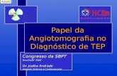 Papel da Angiotomografia no Diagnóstico de TEP Congresso da SBPT Brasília/DF 2008 Dr. Joalbo Andrade Imagem Torácica e Cardiovascular.