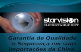 Quem Somos? StarVision Assessoria em Comércio Exterior Ltda foi fundada em 03/05/2006. Atualmente com escritórios estabelecidos em Porto Alegre e Ningbo.