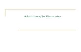 Administração Financeira Prof. Ms.Eduardo Antonio Stanisci Pedro UNINOVE - 2009.