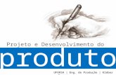 Produto UFERSA | Eng. de Produção | Kléber Barros Projeto e Desenvolvimento do.