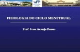FISIOLOGIA DO CICLO MENSTRUAL Prof. Ivan Araujo Penna.