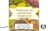 Produção de Alimentos Orgânicos Francisco L. A. Câmara Dept o de Produção Vegetal Faculdade de Ciências Agronômicas UNESP – Campus de Botucatu.