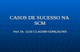 CASOS DE SUCESSO NA SCM Prof. Dr. LUIZ CLAUDIO GONÇALVES.