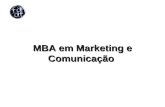 MBA em Marketing e Comunicação. Novas Plataformas de Comunicação José Carlos Leite j.carlos@mixmd.com.br.