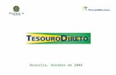 Brasília, Outubro de 2008 Ministério da Fazenda. Princípios da Gestão da Dívida Visão Geral do Programa Vantagens do Tesouro Direto Entendendo o que altera.