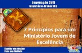 7 Princípios para um Ministério Jovem de Excelência.