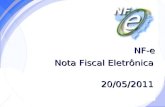 Secretaria da Fazenda NF-e Nota Fiscal Eletrônica 20/05/2011.