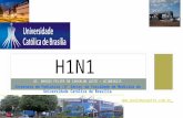 H1N1 AC. MARCOS FELIPE DE CARVALHO LEITE – UC10038215 Internato em Pediatria (6ª Série) da Faculdade de Medicina da Universidade Católica de Brasília .
