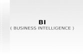 BI ( BUSINESS INTELLIGENCE ). BUSINESS INTELLIGENCE Business Intelligence é um termo cunhado pelo Gartner Group em 1992 e que o define como: “...Um conjunto.