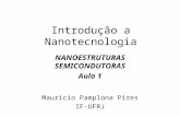 Introdução a Nanotecnologia NANOESTRUTURAS SEMICONDUTORAS Aula 1 Mauricio Pamplona Pires IF-UFRJ.