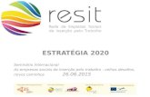 ESTRATÉGIA 2020 Seminário Internacional As empresas sociais de inserção pelo trabalho - velhos desafios, novos caminhos As empresas sociais de inserção.