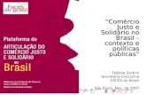 “Comércio Justo e Solidário no Brasil – contexto e políticas públicas” Fabíola Zerbini Secretária Executiva FACES do Brasil São Paulo, Nov. de 2007.