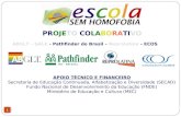 1 PROJETO COLABORATIVO ABGLT – GALE - Pathfinder do Brasil – Reprolatina – ECOS APOIO TÉCNICO E FINANCEIRO Secretaria de Educação Continuada, Alfabetização.