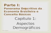 Capítulo 1: Aspectos Demográficos Parte I Capítulo 1Gremaud, Vasconcellos e Toneto Jr.1 Parte I: Panorama Descritivo da Economia Brasileira e Conceito.