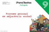 Porto Editora Pronome pessoal em adjacência verbal.