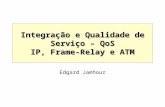 Integração e Qualidade de Serviço – QoS IP, Frame-Relay e ATM Edgard Jamhour.