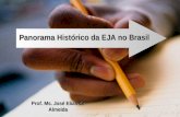 Prof. Ms. José Elias de Almeida Panorama Histórico da EJA no Brasil.
