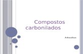 Compostos carbonilados Johnathan. Os aldeídos e as cetonas fazem parte de um conjunto de grupos funcionais classificados como carbonílicos, ou seja, que.