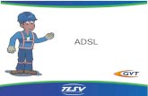 ADSL. BÁSICO ADSL A sigla ADSL refere-se a: “Linha Digital Assimétrica para Assinante”. Trata-se de uma tecnologia que permite a transferência digital.
