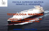 ESCOLA SUPERIOR NÁUTICA INFANTE D. HENRIQUE TECNOLOGIA MARÍTIMA Capítulo III – Instalações de Turbinas a Vapor e Gás ENIDH – 2013/2014 ENIDH – 2013/2014.