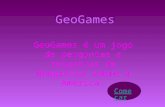 GeoGames GeoGames é um jogo de perguntas e respostas de Geografia sobre a América. Come çar.