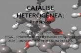 CATÁLISE HETEROGÊNEA: Princípios Prof. Dr. Ary da Silva Maia PPGQ – Programa de Pós-graduação em Química UFPB – UNIVERSIDADE FEDERAL DA PARAÍBA.