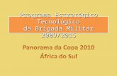 Programa Estratégico Tecnológico da Brigada Militar 2009/2015.
