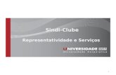 Sindi-Clube Representatividade e Serviços 1. Objetivos do Sindi-Clube Sindicato dos Clubes do Estado de São Paulo – Sindi- Clube, O Sindicato dos Clubes.
