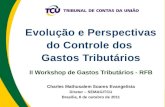 II Workshop de Gastos Tributários - RFB Charles Mathusalem Soares Evangelista Diretor – SEMAG/TCU Brasília, 6 de outubro de 2011.