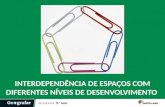 INTERDEPENDÊNCIA DE ESPAÇOS COM DIFERENTES NÍVEIS DE DESENVOLVIMENTO.