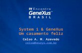 System i & GeneXus Um casamento feliz Celso A. M. Azevedo celso@heurys.com.br.