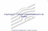 2 PESQUISA DE MARKETING – Edição Compacta 1 Capítulo 5 – Coleta e Processamento de Dados.