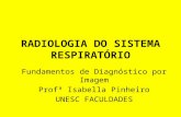 RADIOLOGIA DO SISTEMA RESPIRATÓRIO Fundamentos de Diagnóstico por Imagem Profª Isabella Pinheiro UNESC FACULDADES.