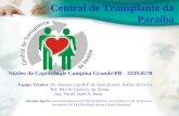 Central de Transplante da Paraíba Núcleo de Captação de Campina Grande/PB - 3339.8578 - Equipe Técnica: Dr. Alysson Luís B.P. de Assis (Coord. Núcleo de.