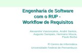 Engenharia de Software com o RUP - Workflow de Requisitos Alexandre Vasconcelos, André Santos, Augusto Sampaio, Hermano Moura, Paulo Borba © Centro de.