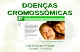 DOENÇAS CROMOSSÔMICAS Prof. Priscilla P. Russo Biologia - Farmácia